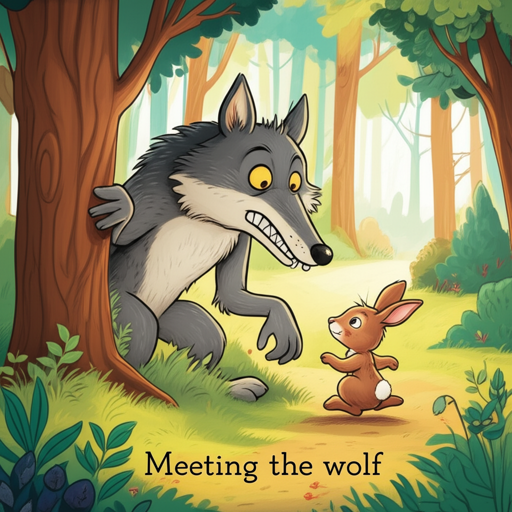 Meeting the wolf